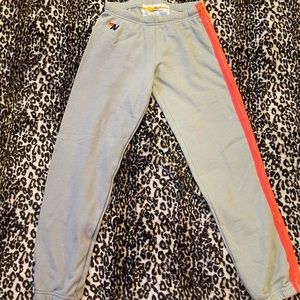 Aviator Nation 4 Stripe Sweatpants